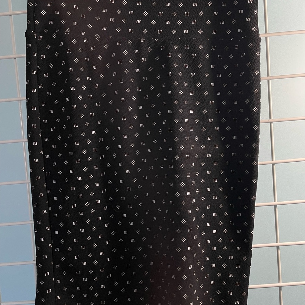LuLaRoe Black Midi Pencil Skirt Night Out